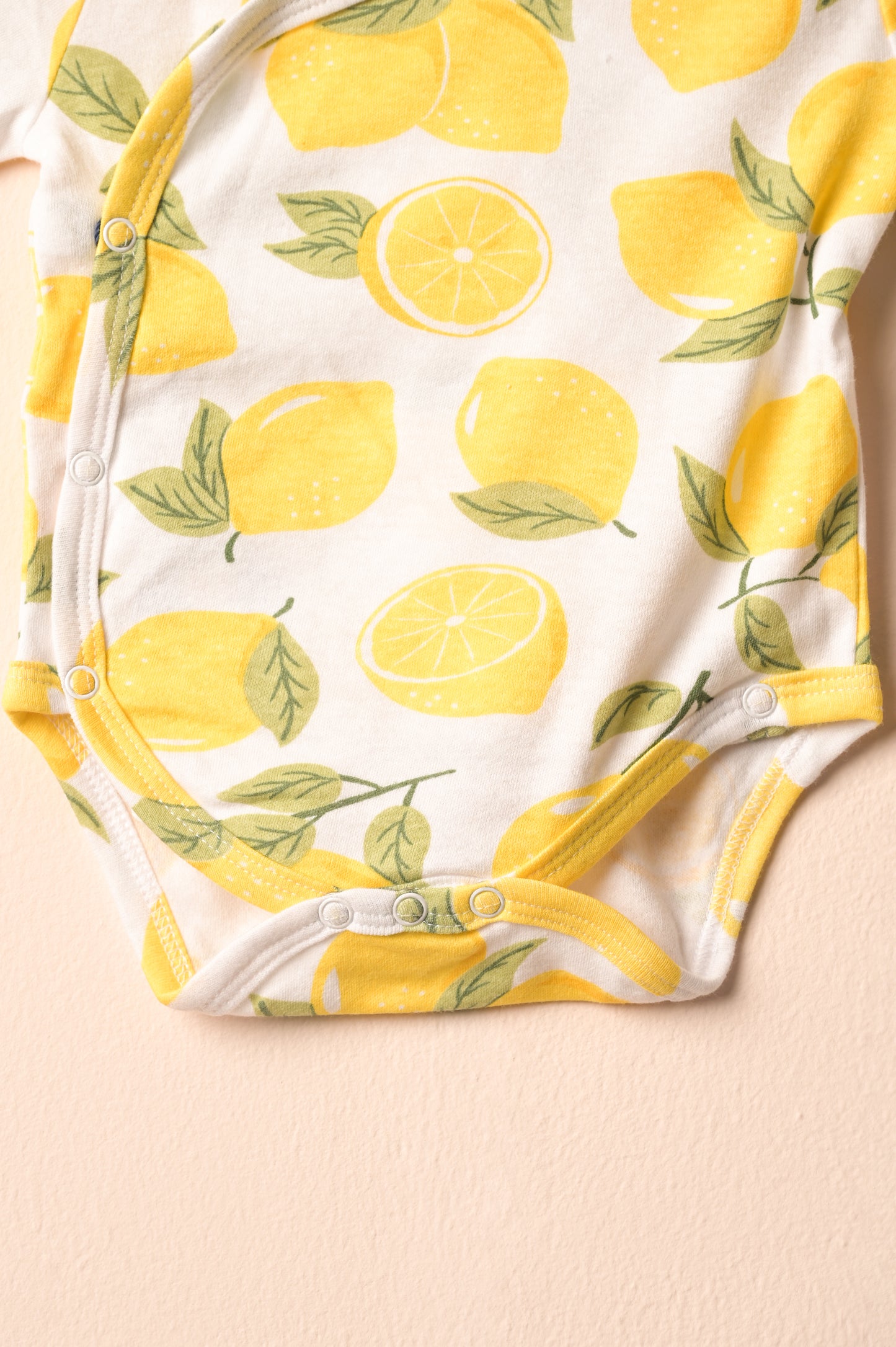 Organic Cotton- Citrus Cutie Romper - Coconest Kids