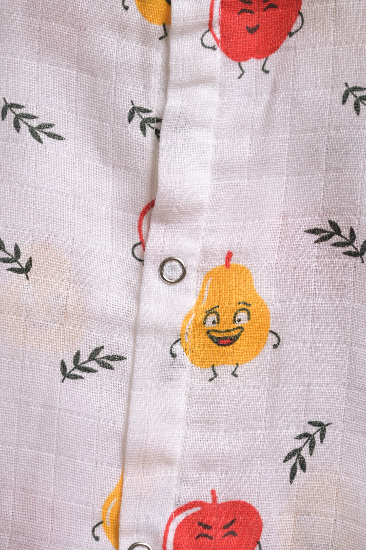 Muslin Fruit Print Jabla - Coconest Kids