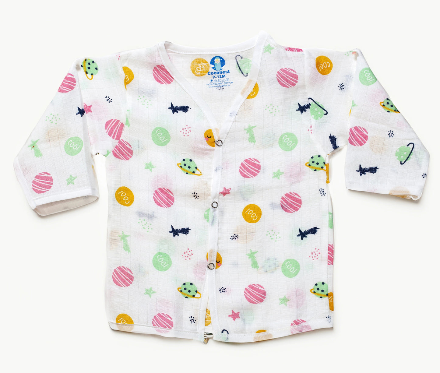 Organic Muslin- Cosmic Cuddles Pyjama Set - Coconest Kids