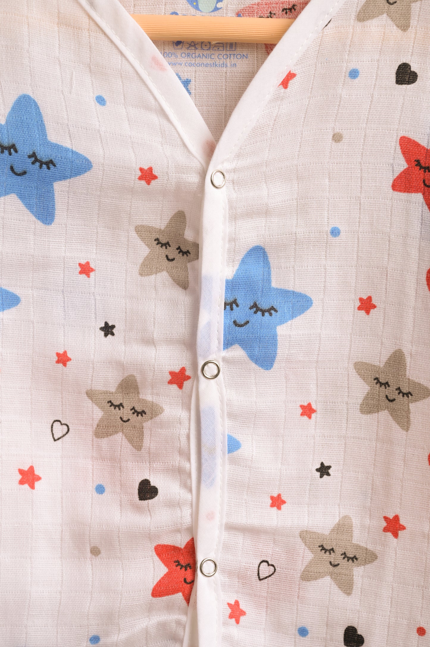 Organic Muslin- Starry Snuggles Nightwear Set - Coconest Kids