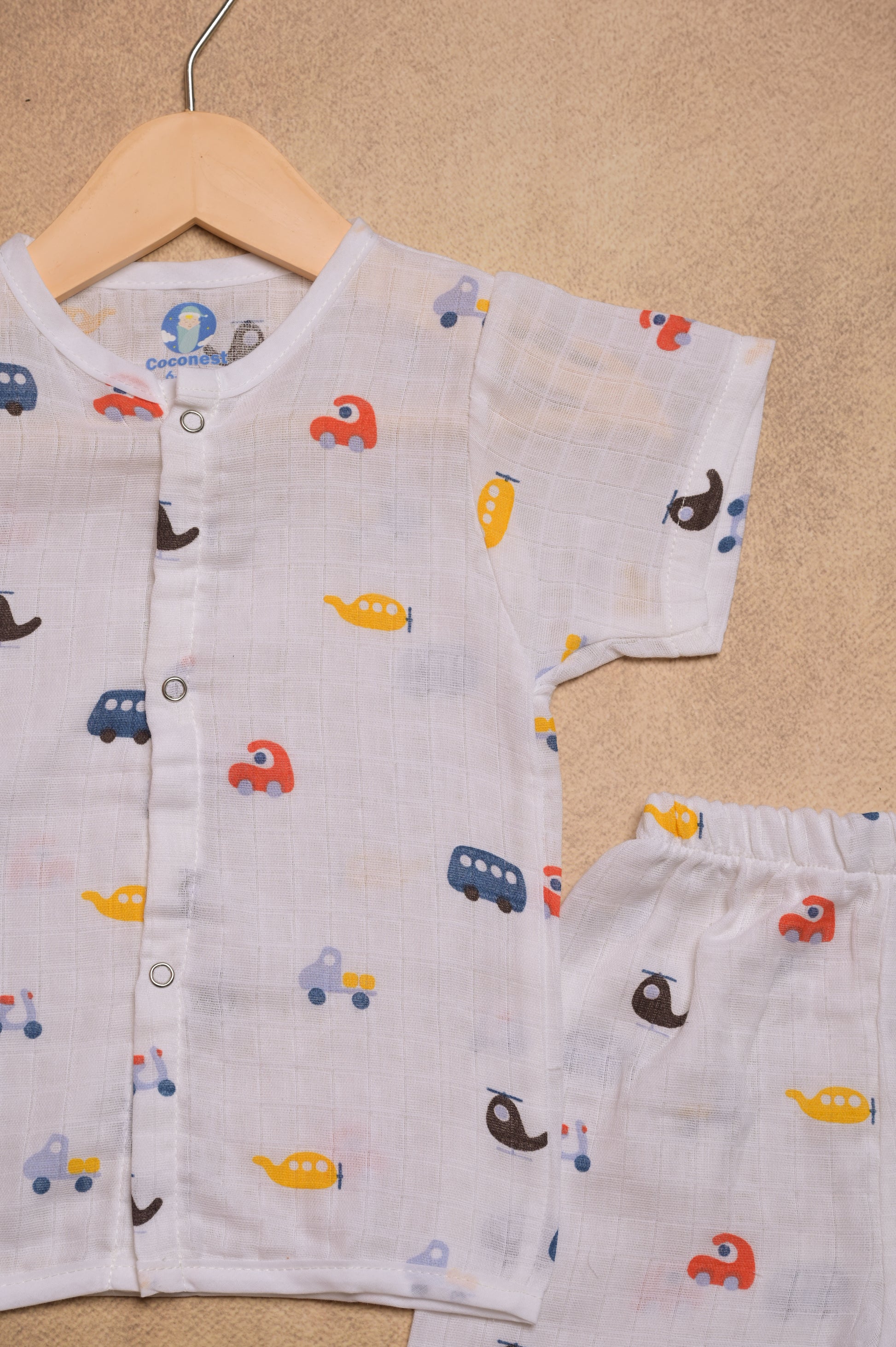 Muslin Jabla Short Set - Coconest Kids 