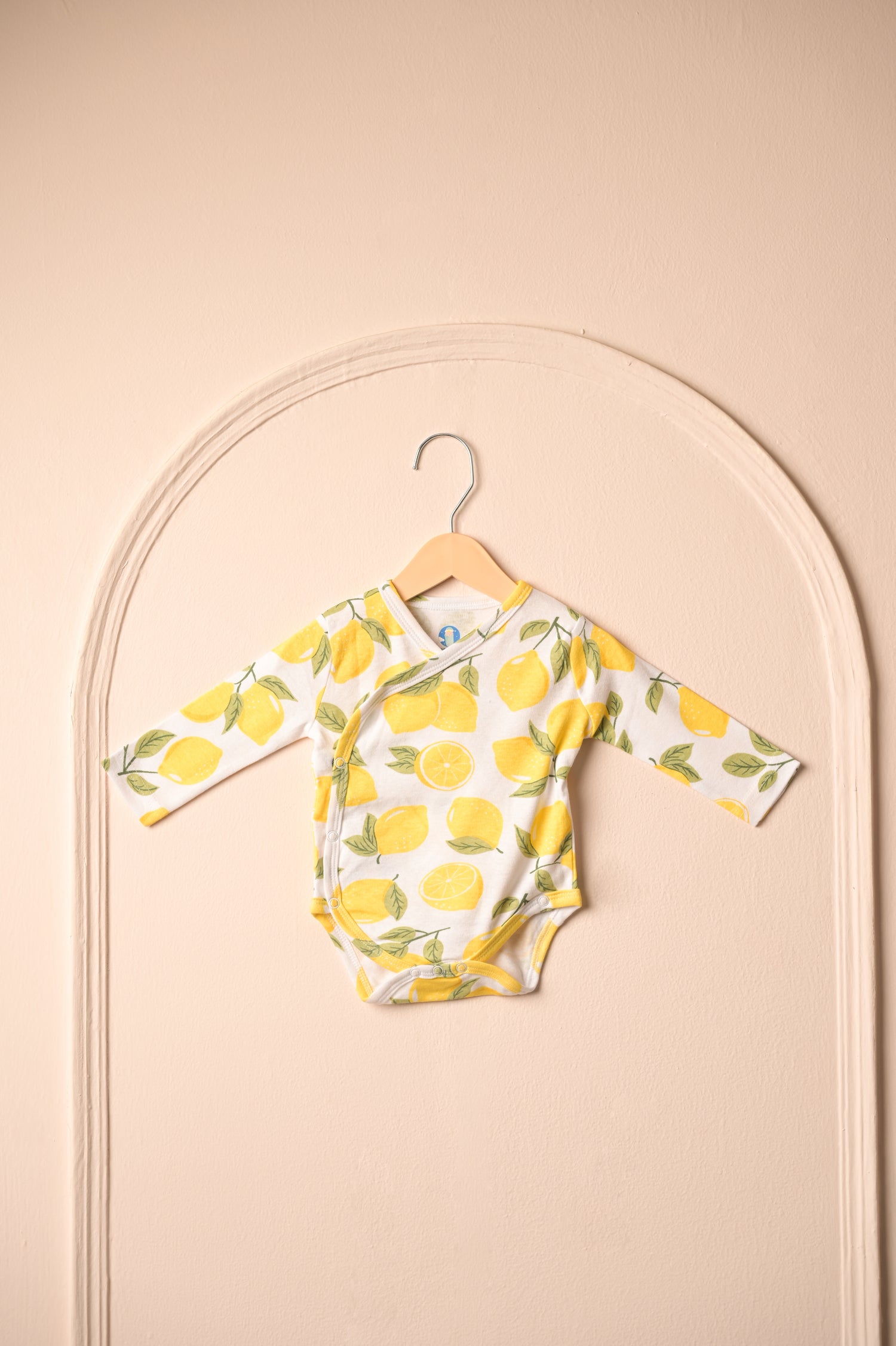 Organic Cotton- Citrus Cutie Romper - Coconest Kids 
