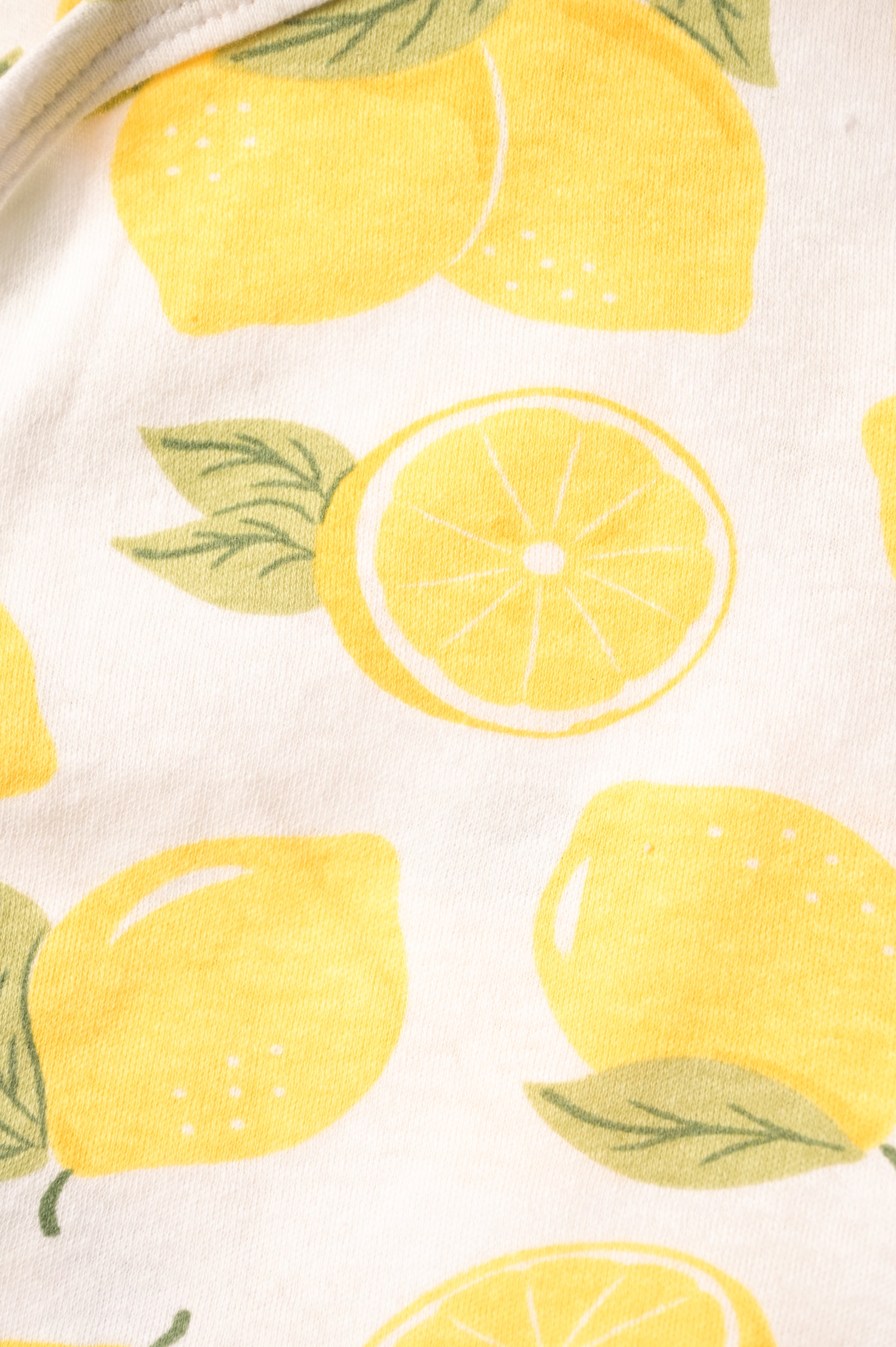 Organic Cotton- Citrus Cutie Romper - Coconest Kids 