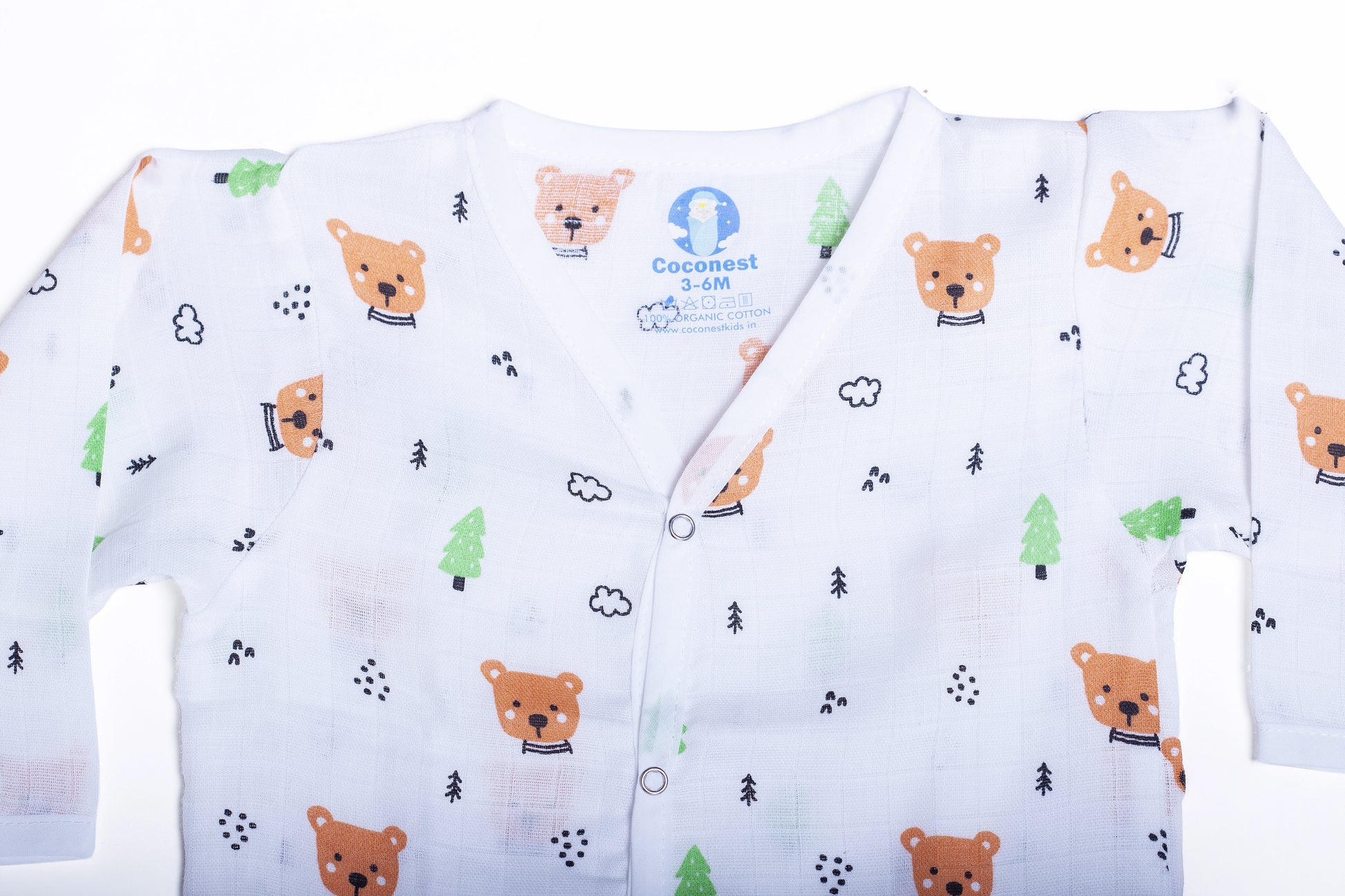 Coconest Kids Muslin Little Teddy 