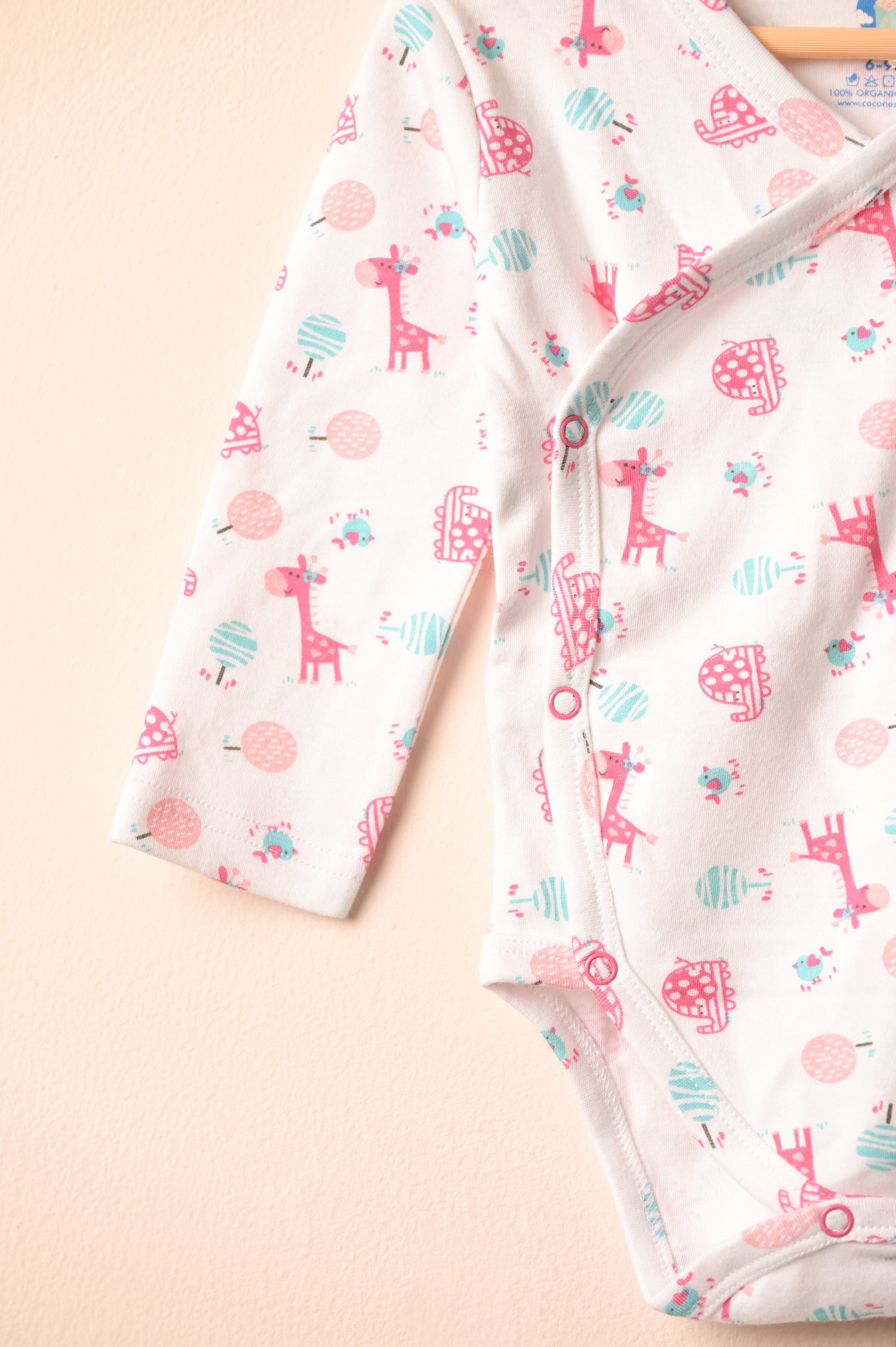 Organic Cotton- Wild Friends Romper - Coconest Kids 