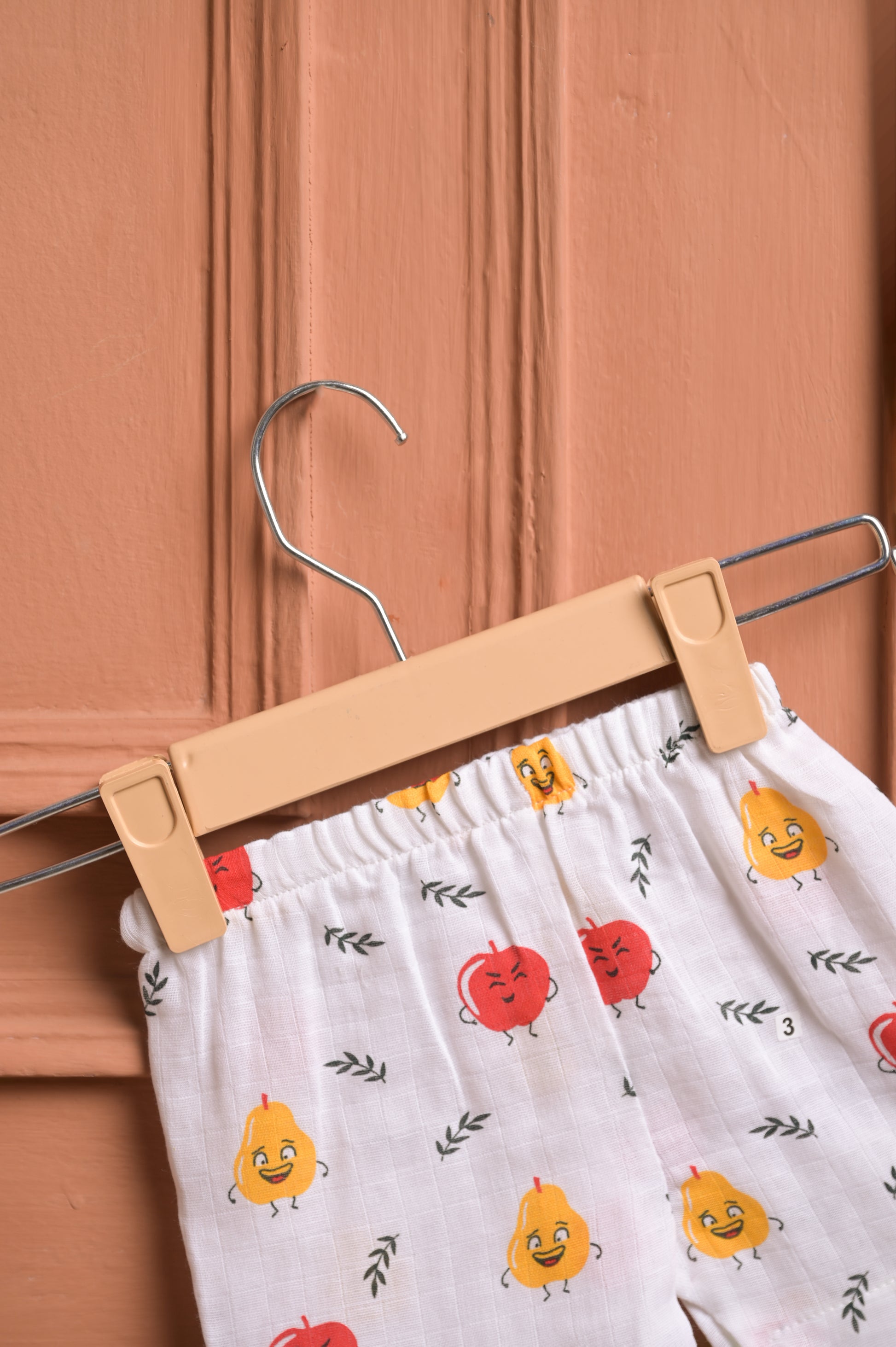 Muslin Fruit Print Jabla - Coconest Kids 