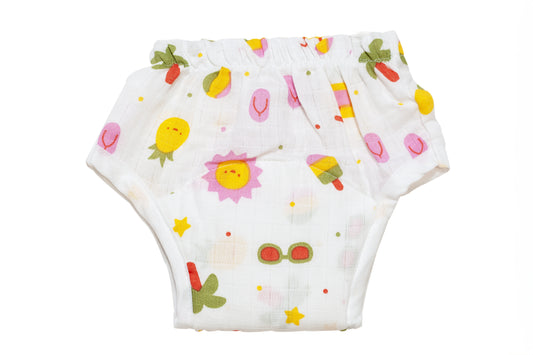 Muslin Reusable Baby Padded Underwear- Cool Summers - Coconest Kids 