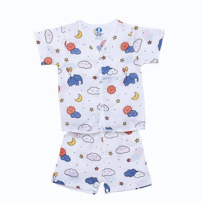 Muslin Jhabla Short Set- Tiny Trunks - Coconest Kids 
