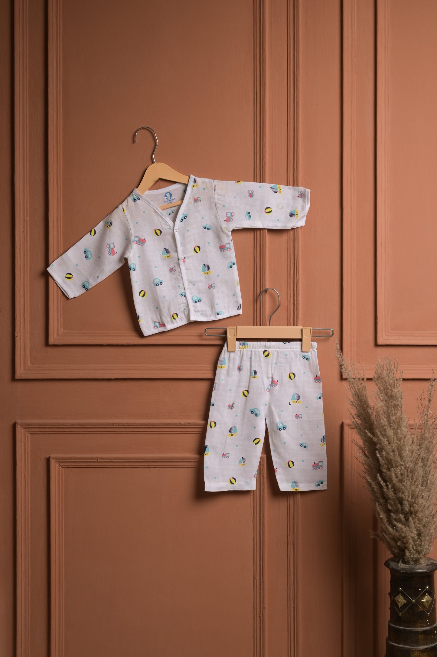 Organic Muslin- Dream Voyager Nightwear Set - Coconest Kids 