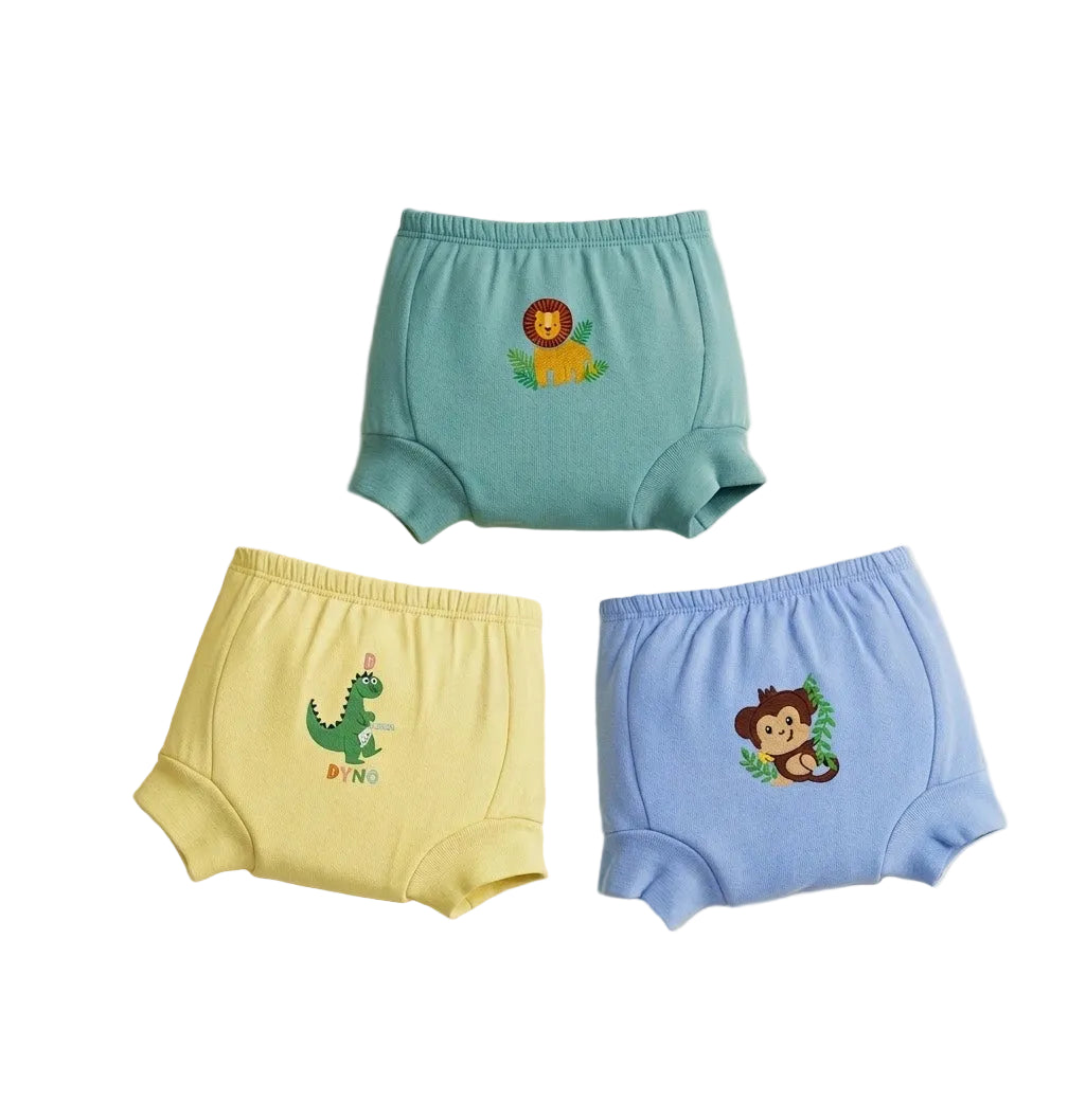 Ultra padded potty training pants for babies pack of 3 coconest kids coconest