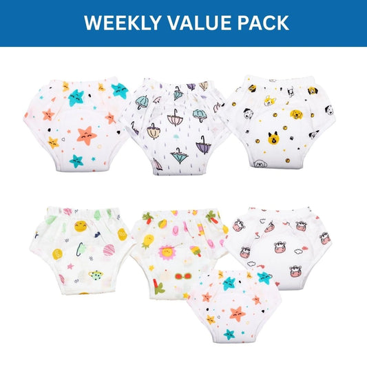 Weekly Pack- Pack of 7 Padded Undearwear