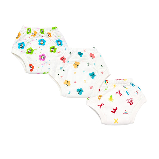 Muslin Padded Underwear Rib- Pack of 3