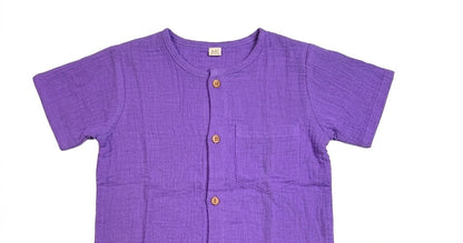 organic-cotton-boys-coconut-button- co-ord-set-in-pansy-purple- by-coconest-kids-coconest