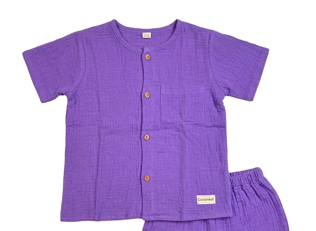 organic-cotton-boys-front-co-ord-set-in-pansy-purple-by-coconest- kids-coconest
